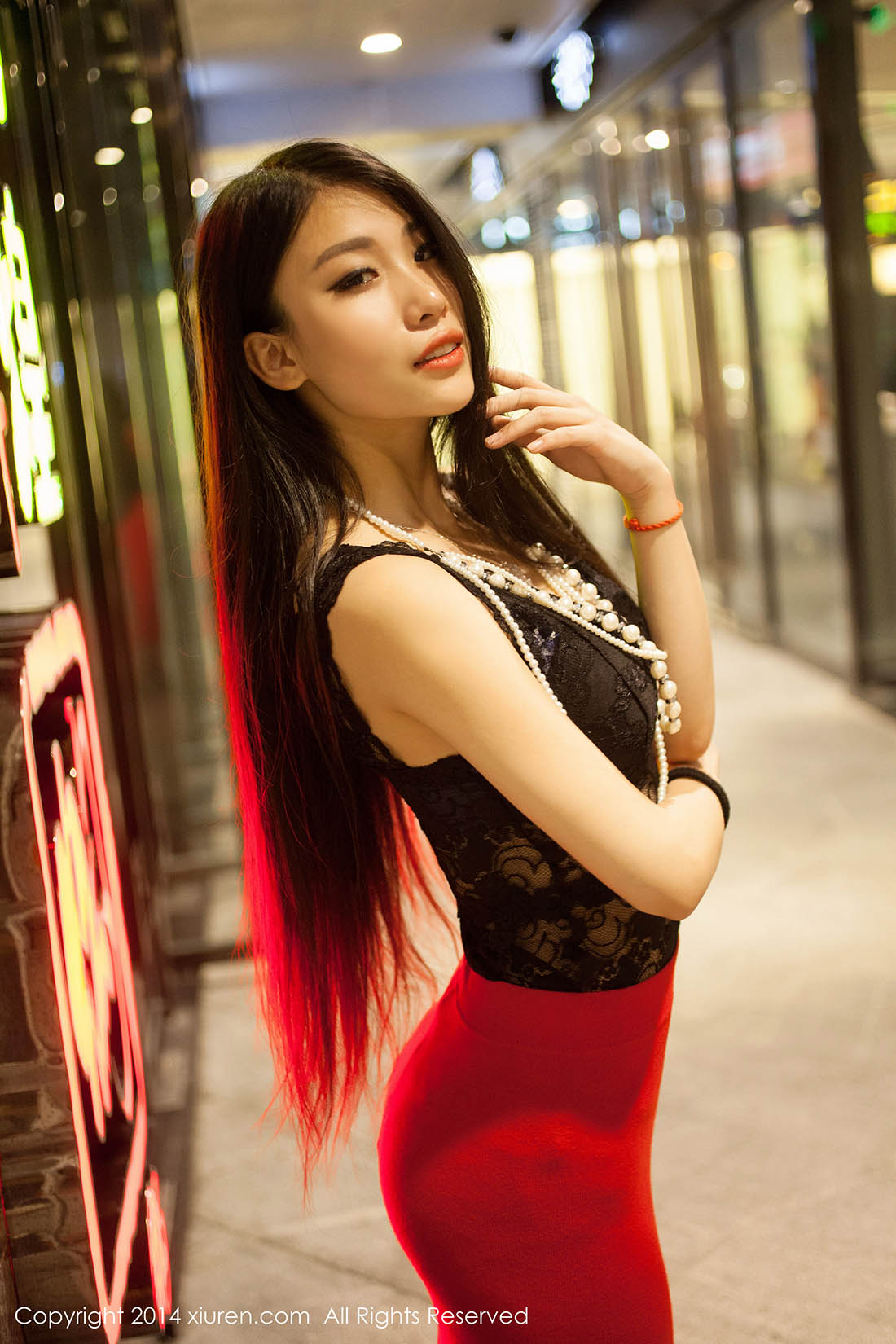 [Xiuren秀人网]XR20140418N00128 2014.04.18 战姝羽Zina Xiuren秀人网-第1张