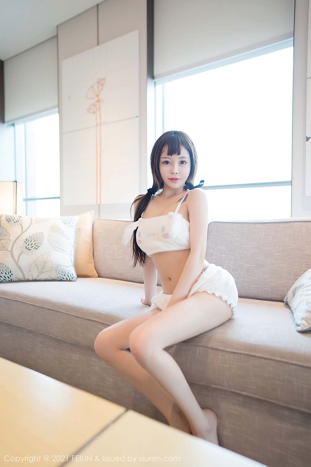 [Feilin嗲囡囡]2021.01.07 VOL.365 哩哩呀 Feilin嗲囡囡-第1张