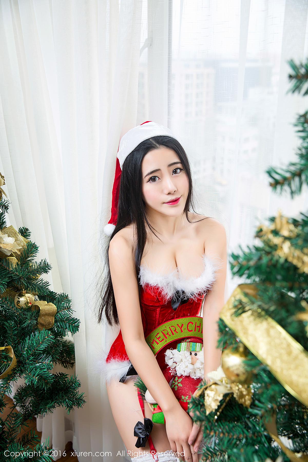 [Xiuren秀人网]XR20161216N00660 2016.12.16 兜豆靓Youlina Xiuren秀人网-第1张
