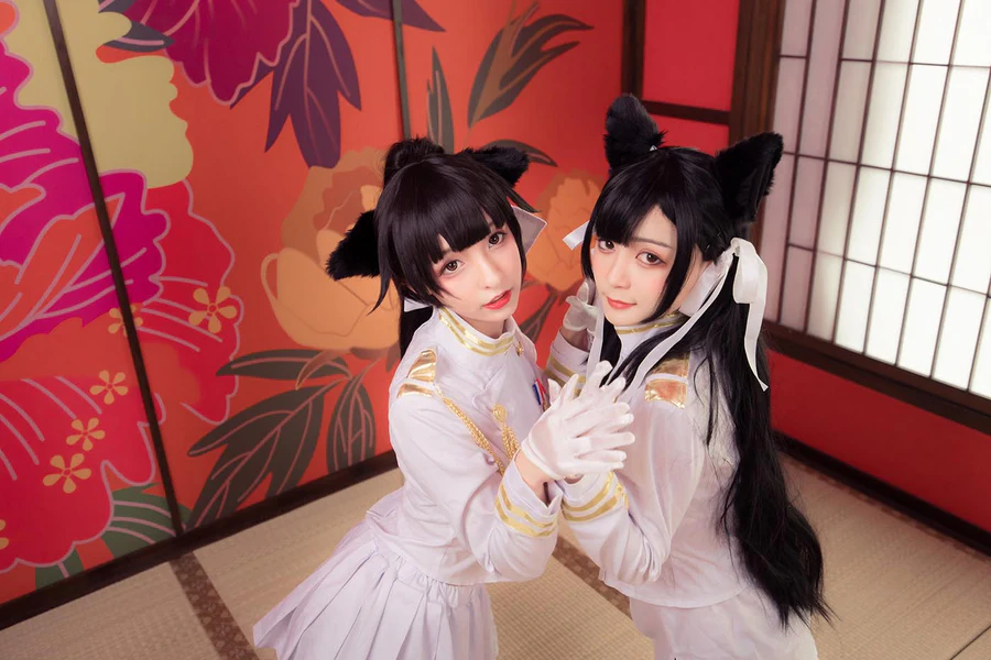 神楽坂真冬 – 指挥官很忙 Cosplay-第1张