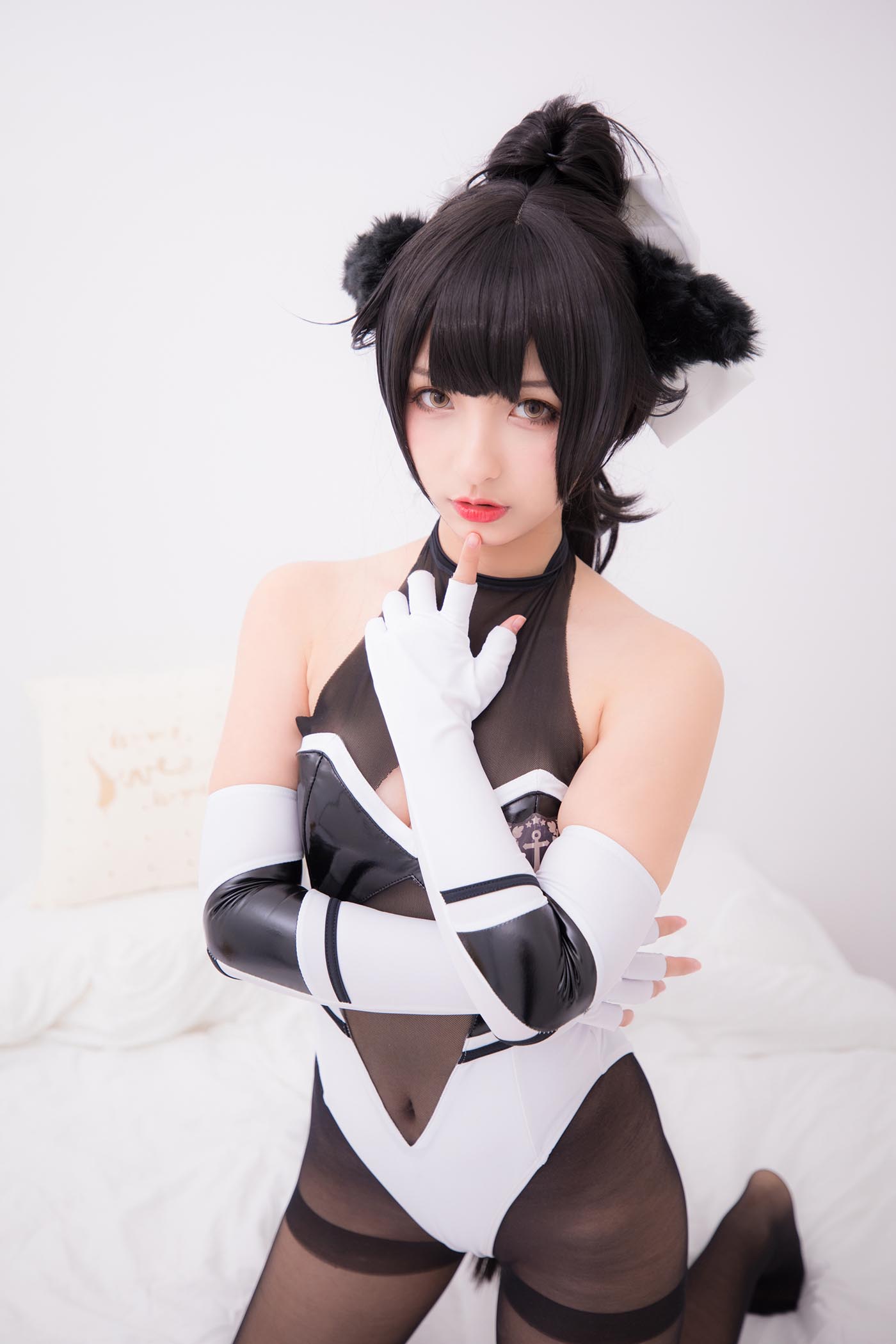 神楽坂真冬 – TAKAO-TIGHTS VER (黑丝) Cosplay-第1张