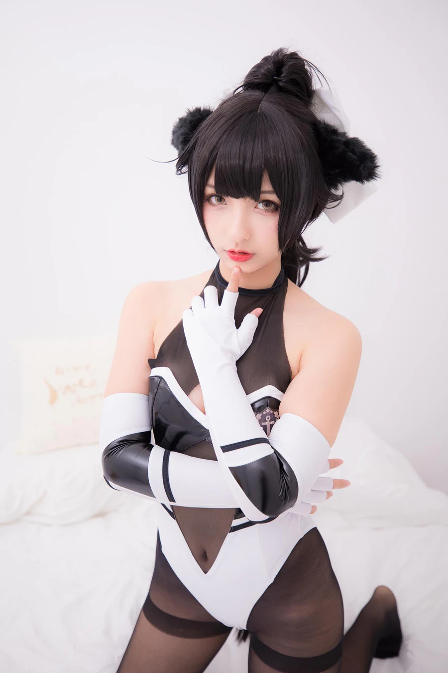 神楽坂真冬 – TAKAO-TIGHTS VER (黑丝) Cosplay-第1张