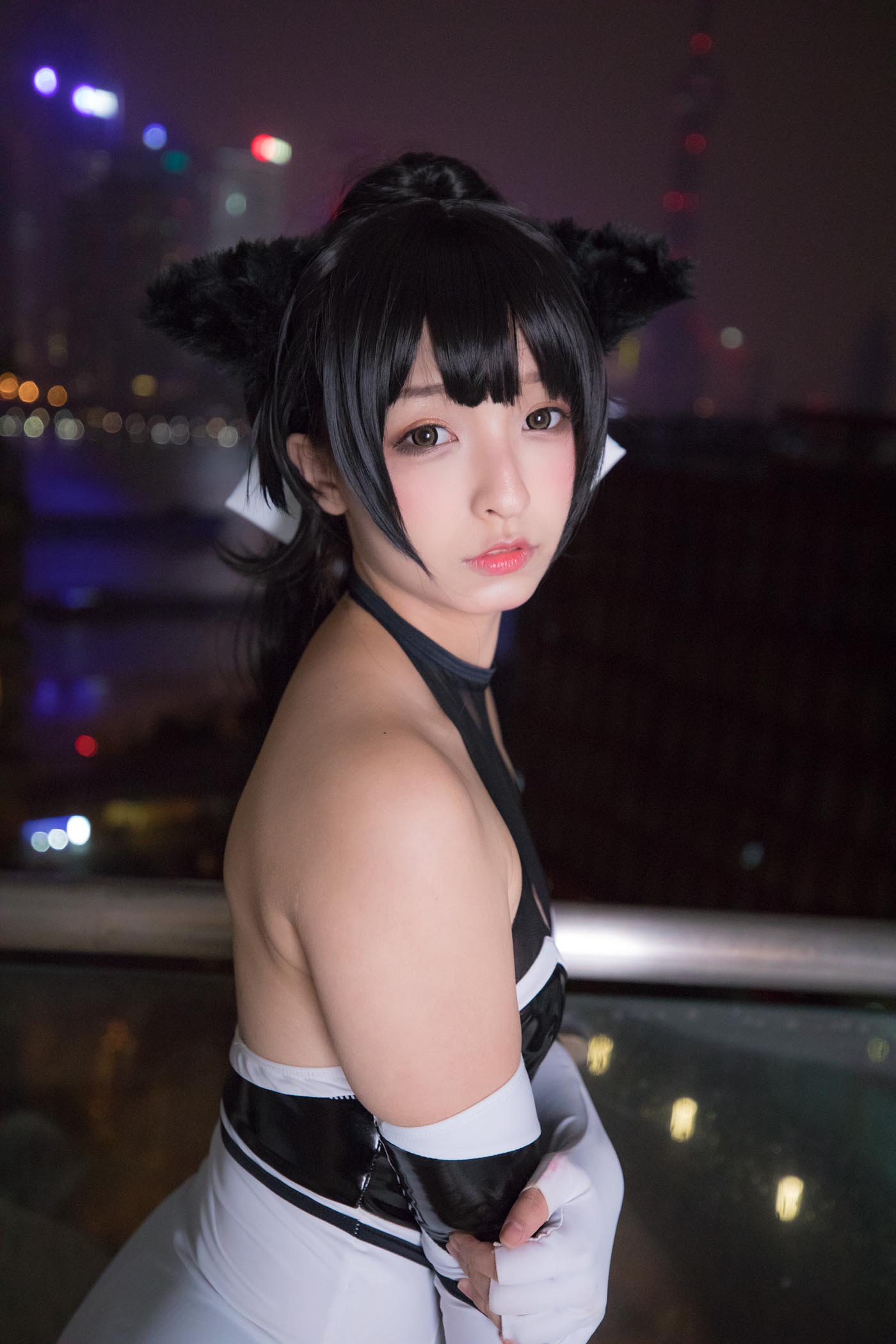 神楽坂真冬 – TAKAO-TIGHTS VER (黑丝) Cosplay-第2张