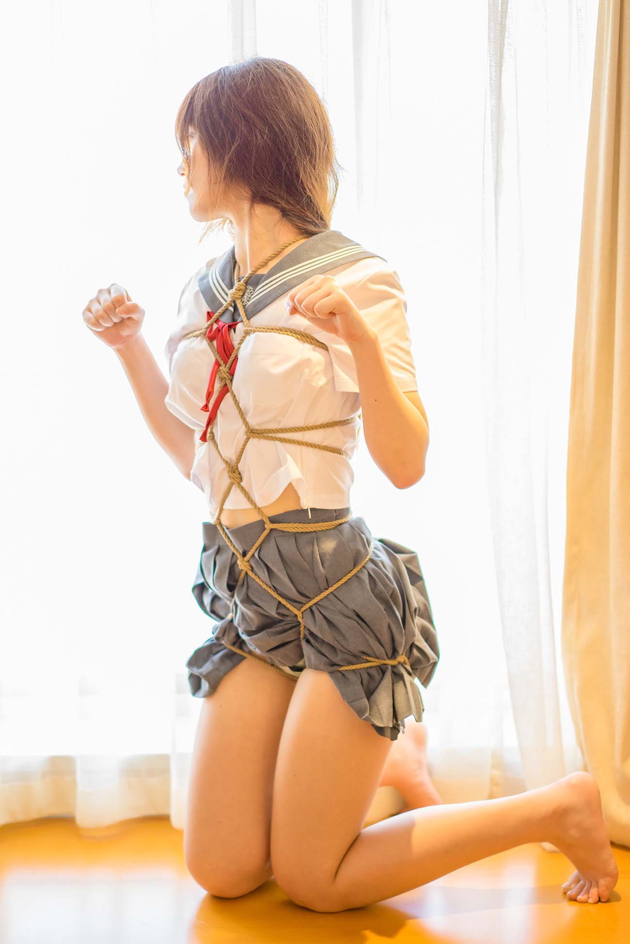 幻梦少女集-绳艺捆绑的艺术001 Cosplay-第1张