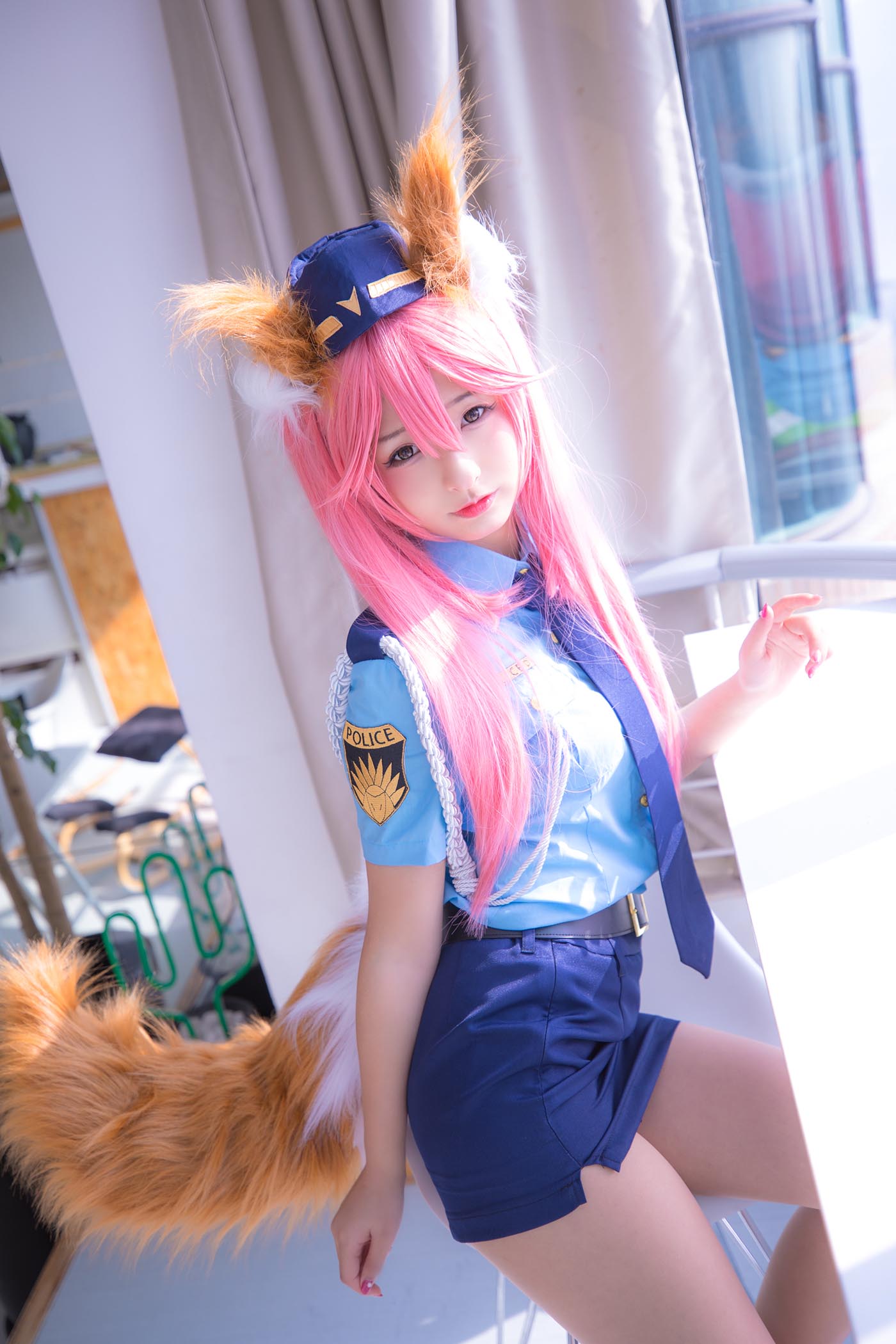 神楽坂真冬 – 後で逮捕してもいい？(Fate Grand Order) Cosplay-第2张