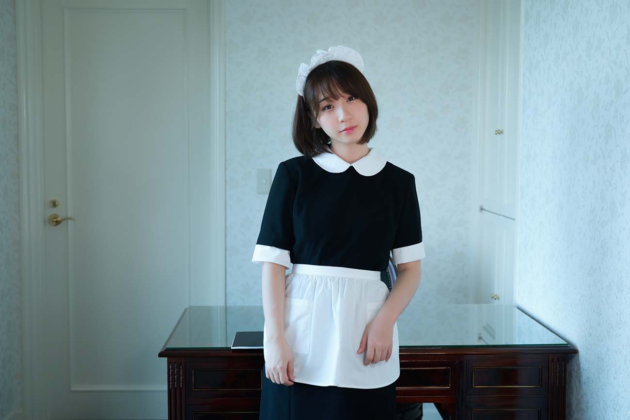 伊織もえ – お探しのメイドはいおりんですか 002 Cosplay-第1张