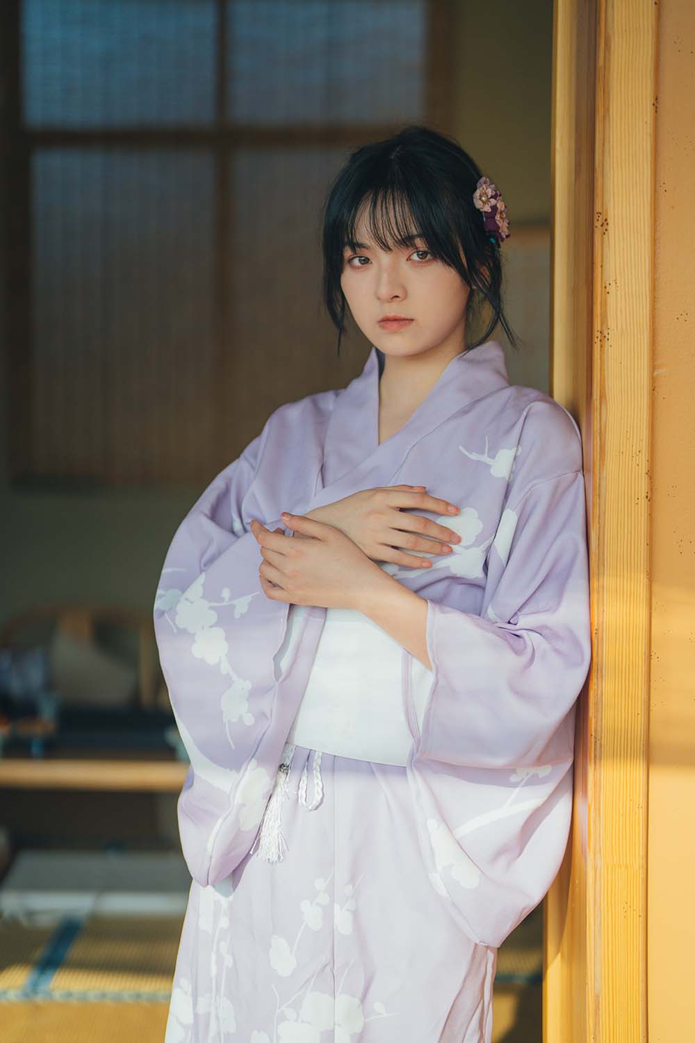 [YITUYU艺图语]2022.02.09 和风物语，日式庭院里的少女写真 dudu YITUYU艺图语-第2张