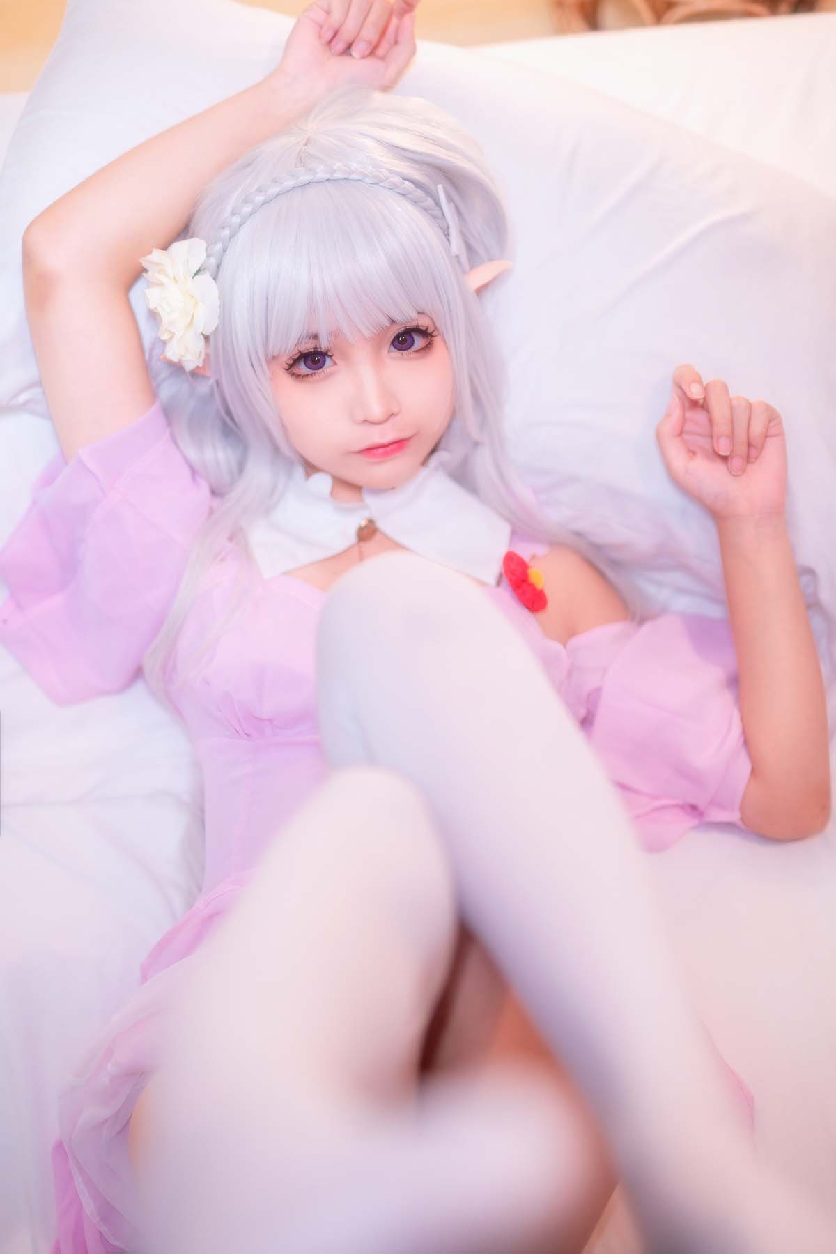 蠢沫沫-艾米莉亚的睡衣 Cosplay-第2张