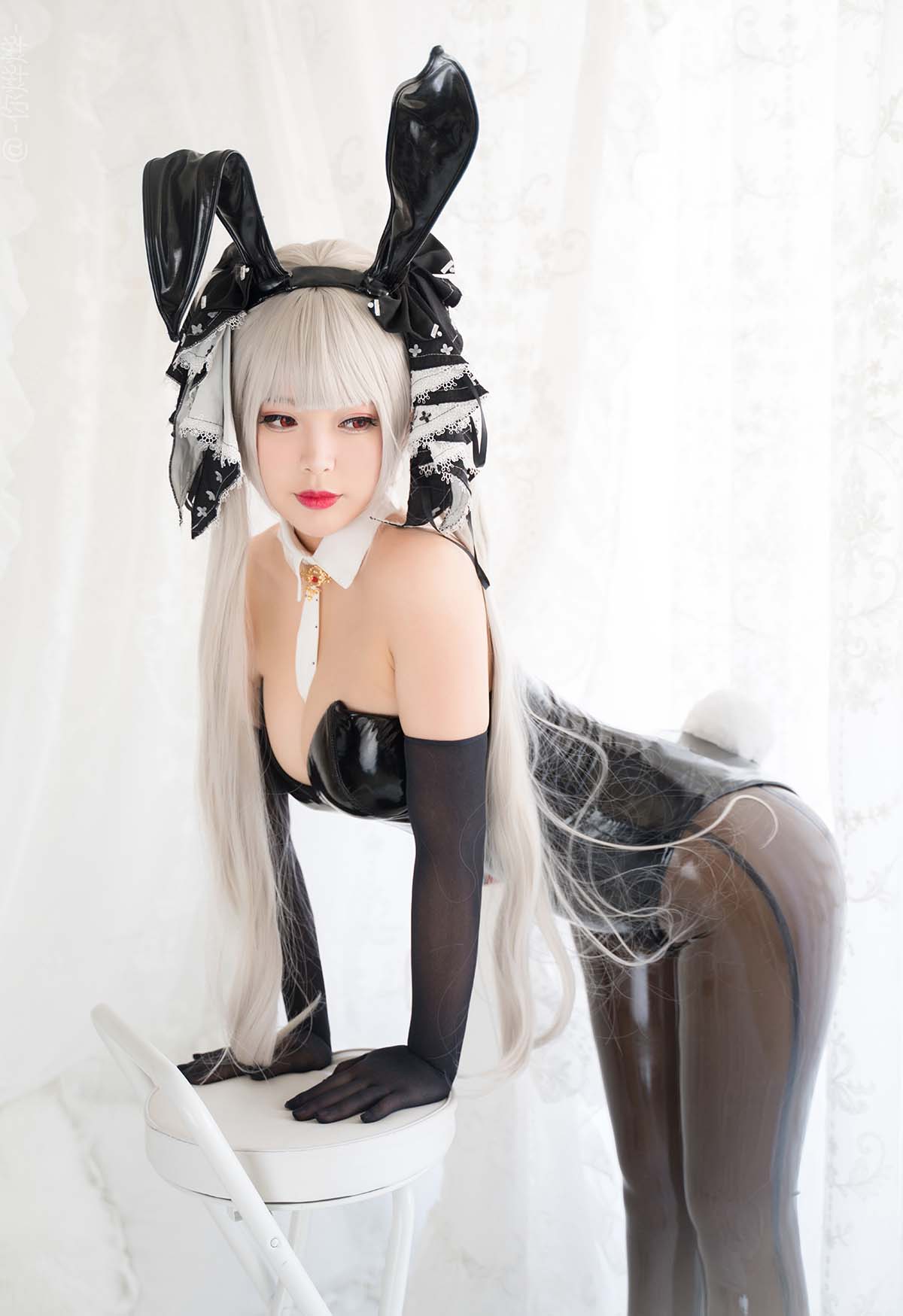 白烨-可畏兔女郎 Cosplay-第1张