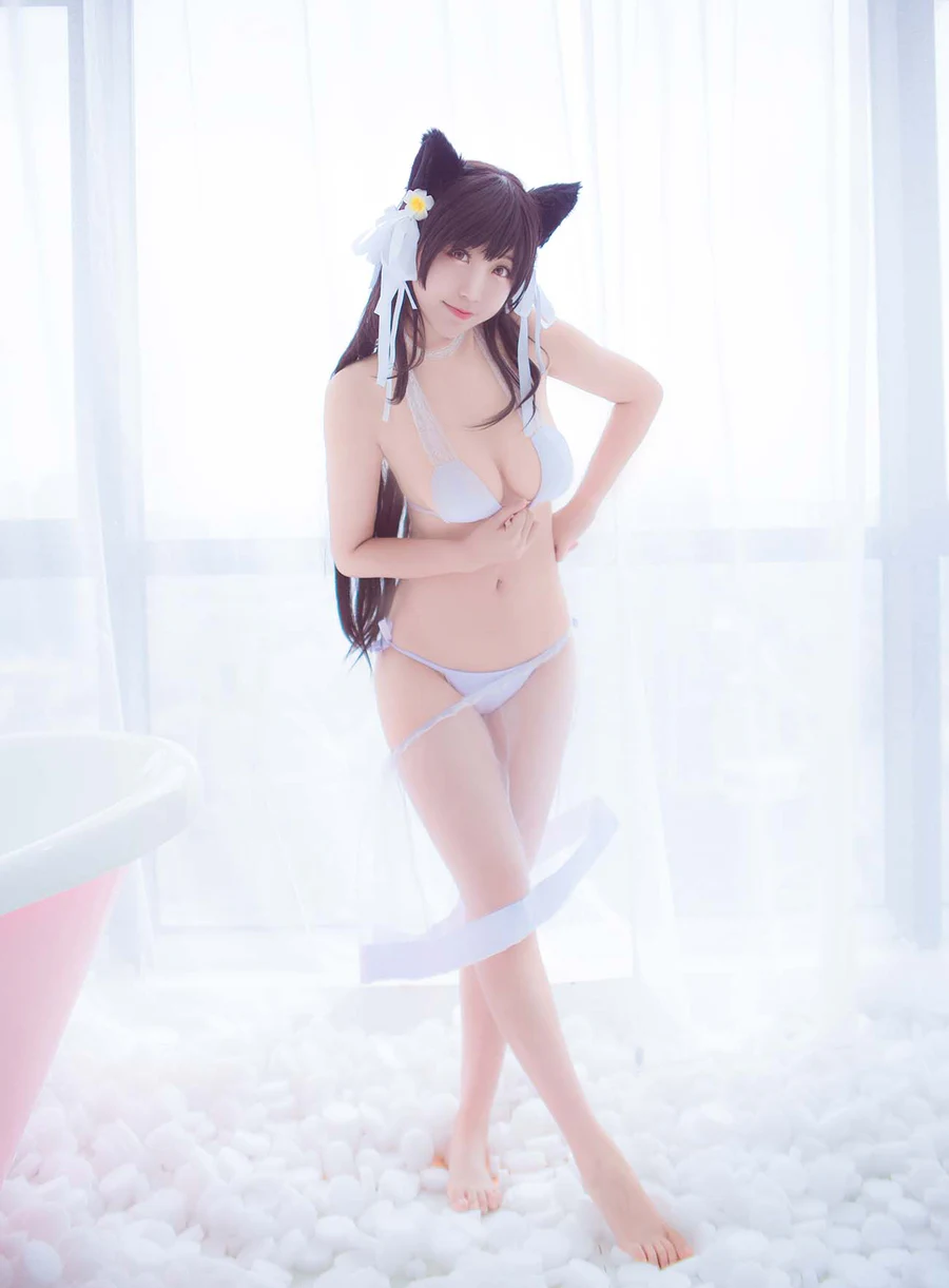 黑川-爱宕泳衣 Cosplay-第1张