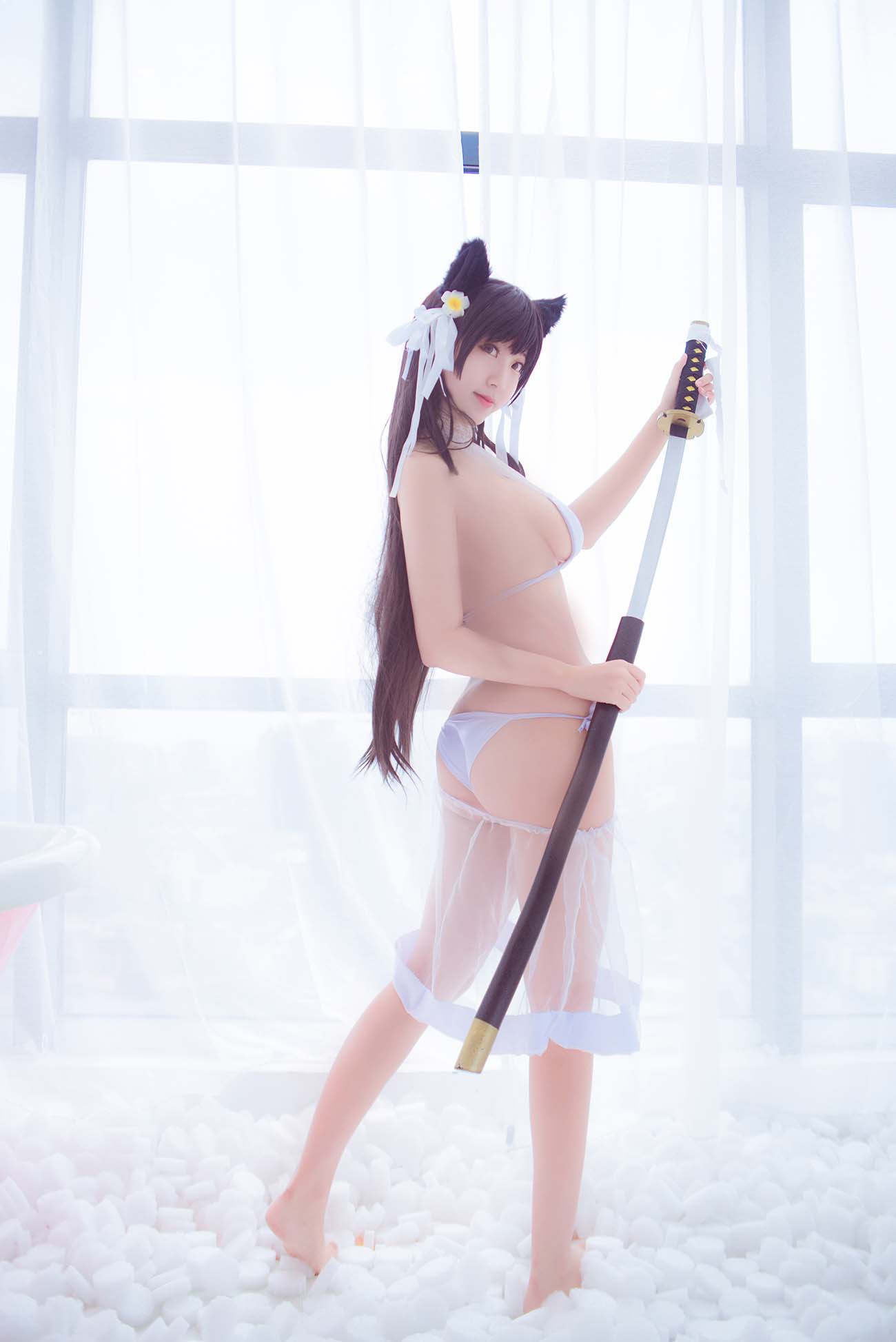 黑川-爱宕泳衣 Cosplay-第2张