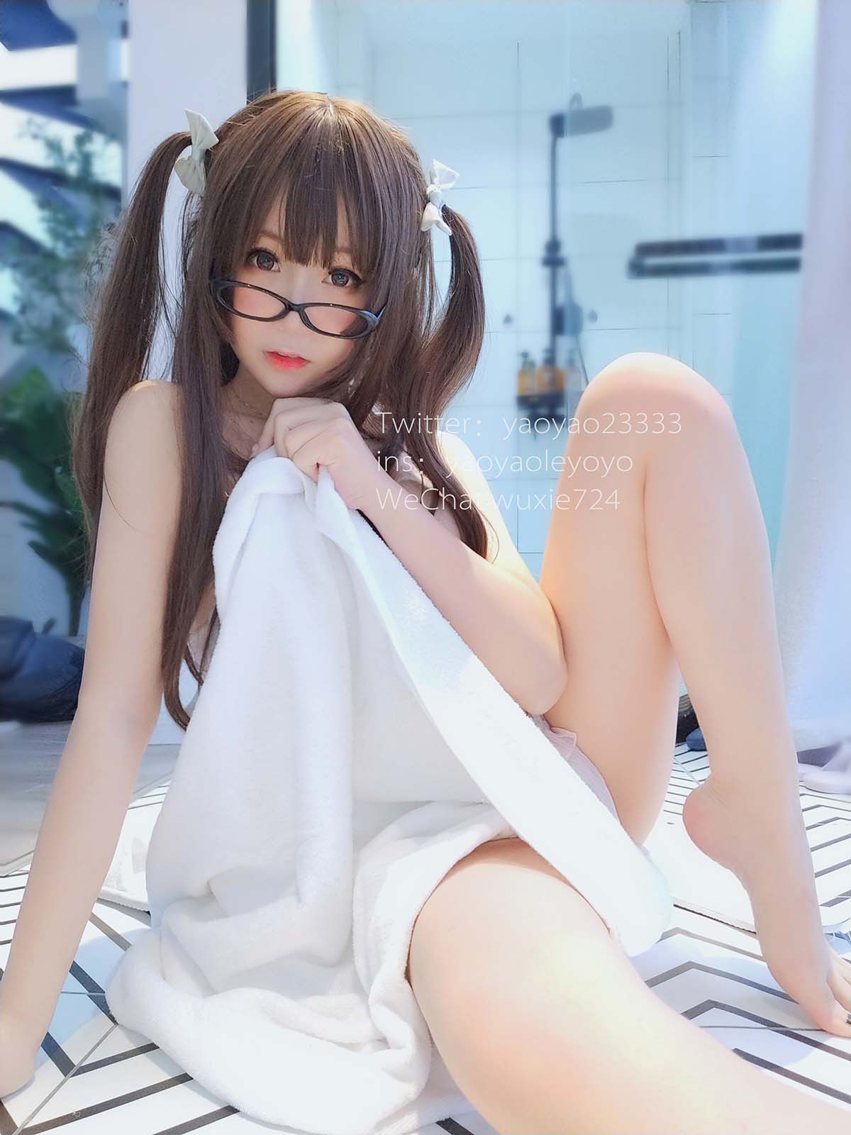 摇摇乐 – 浴巾篇 Cosplay-第2张