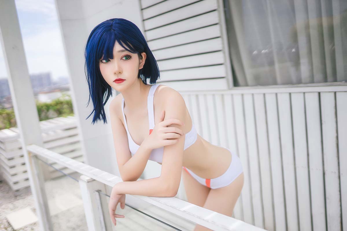 南桃Momoko-莓泳衣 Cosplay-第1张