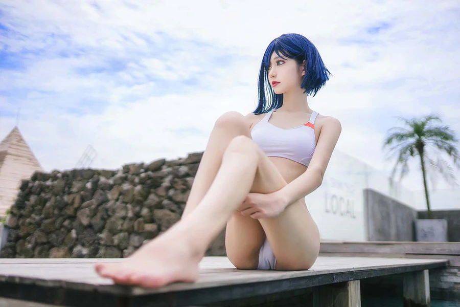 南桃Momoko-莓泳衣 Cosplay-第2张