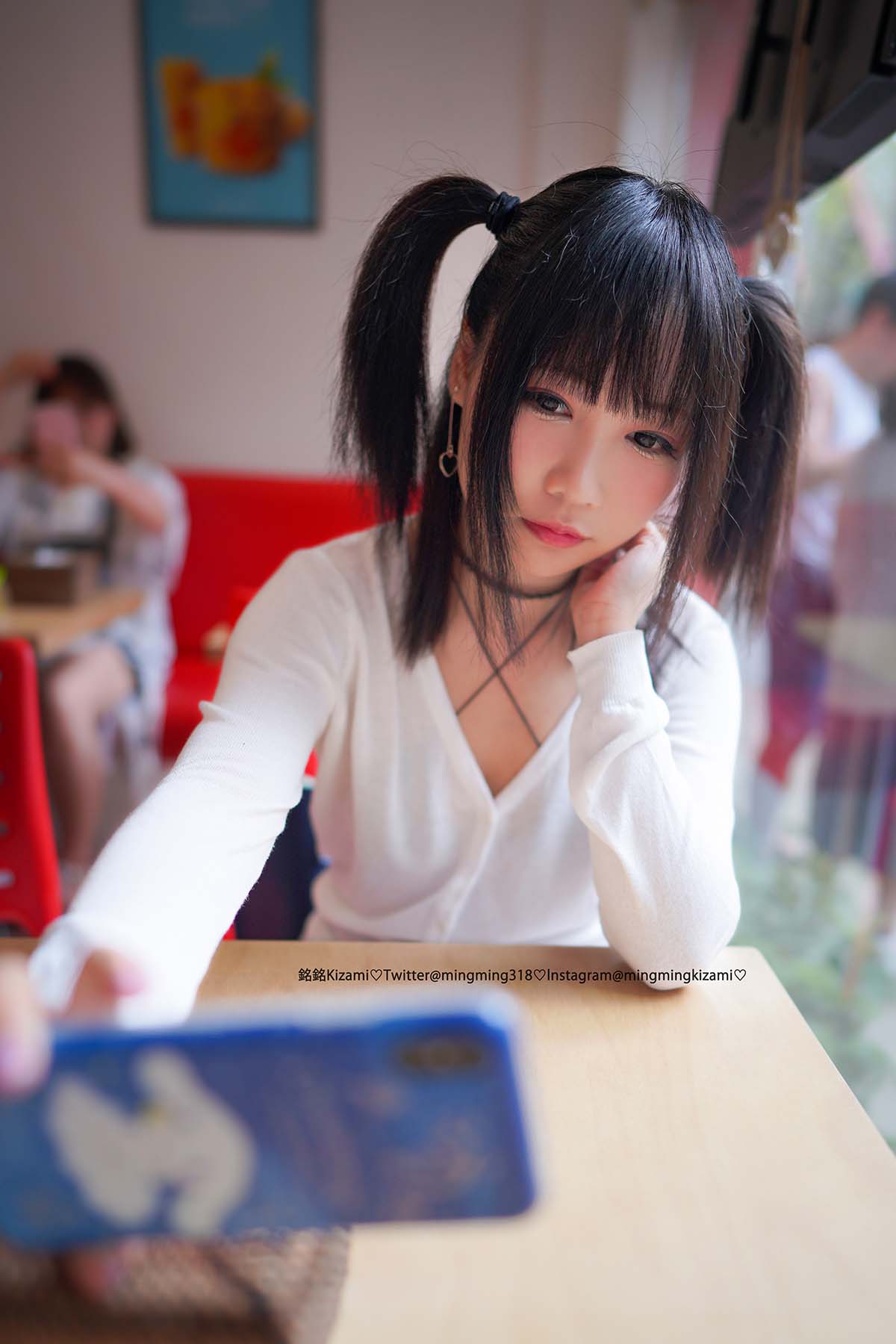 网红美女铭铭Kizami-君との夏 (動画入り) Cosplay-第1张