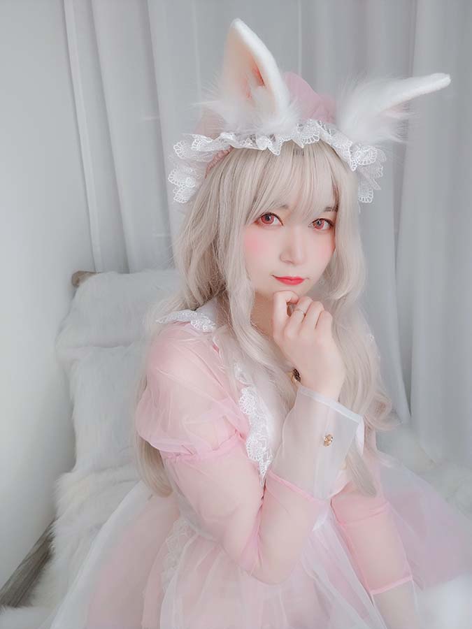 白银81 – 女仆小兔子 Cosplay-第1张