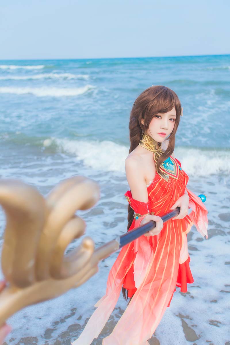网络红人桜桃喵-cos大乔 Cosplay-第2张