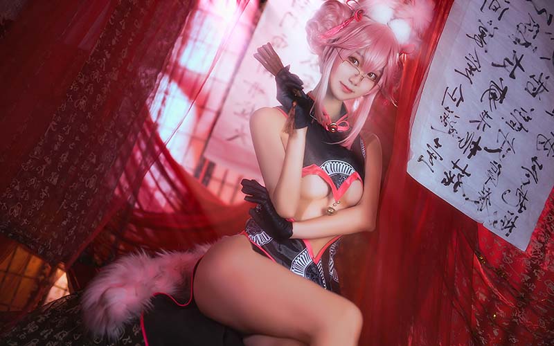 黑川 – 杀阶旗袍 柯杨斯卡娅 Cosplay-第2张