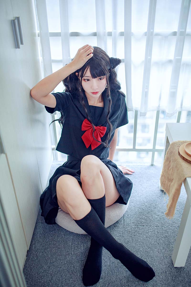 黑川 – 小恶魔JK Cosplay-第1张