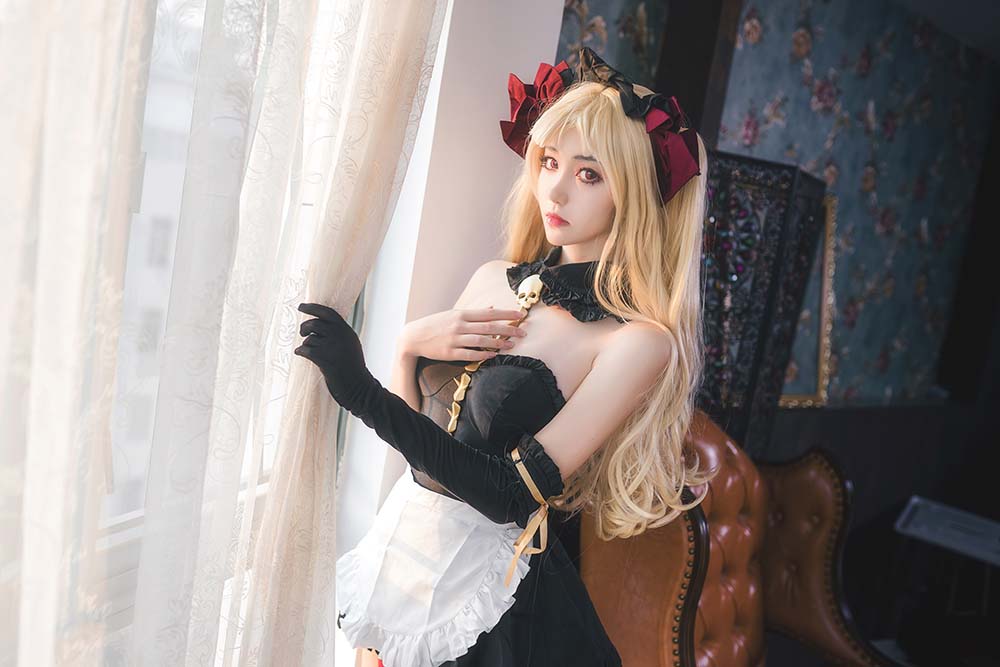 南桃Momoko – 艾蕾女仆 Cosplay-第2张