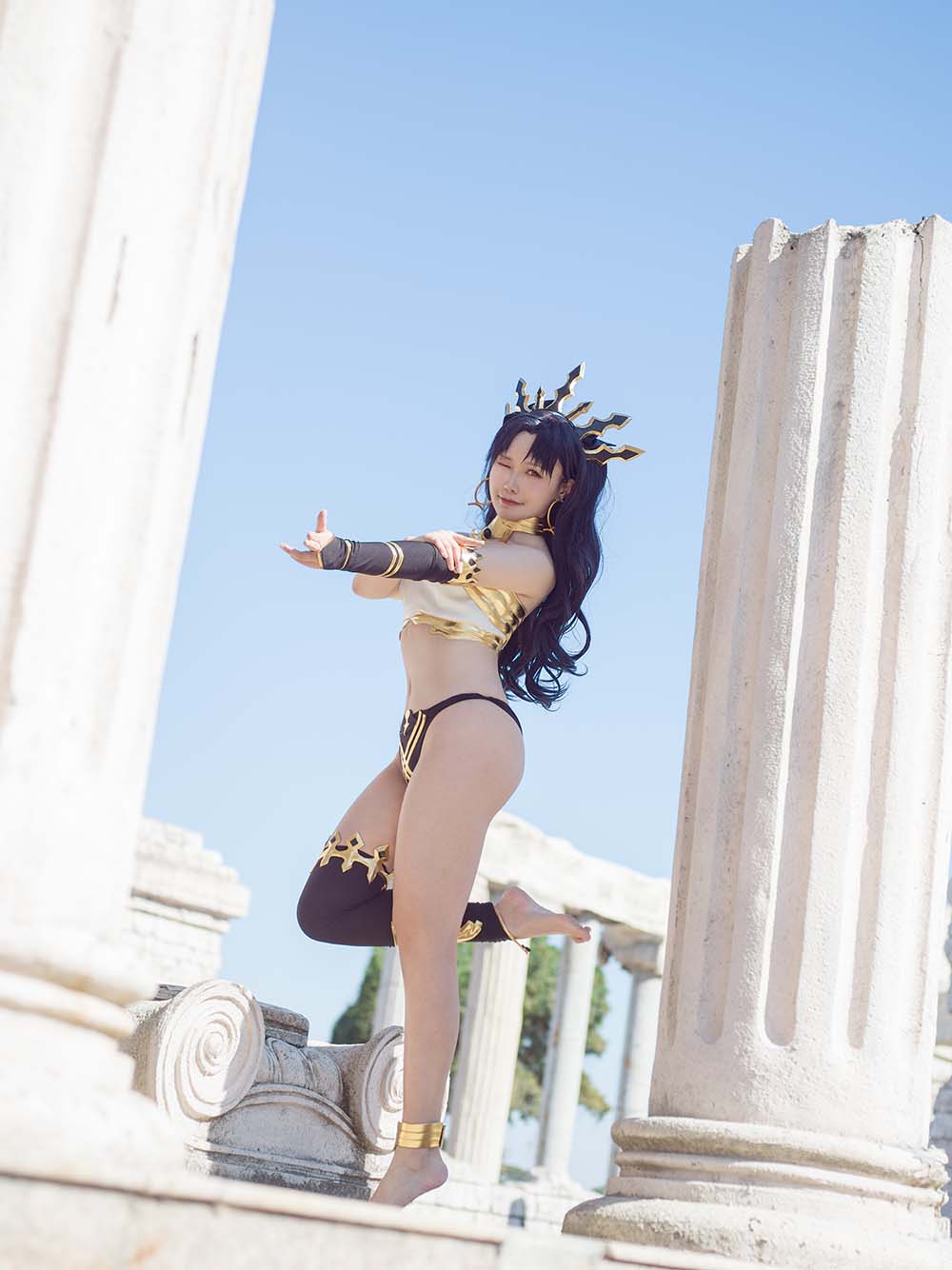 麻花酱 – 伊斯塔·凛 Cosplay-第2张