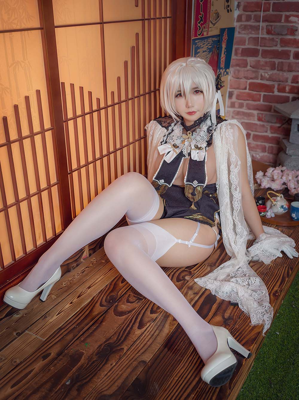 麻花酱 – 天狼星旗袍 Cosplay-第1张
