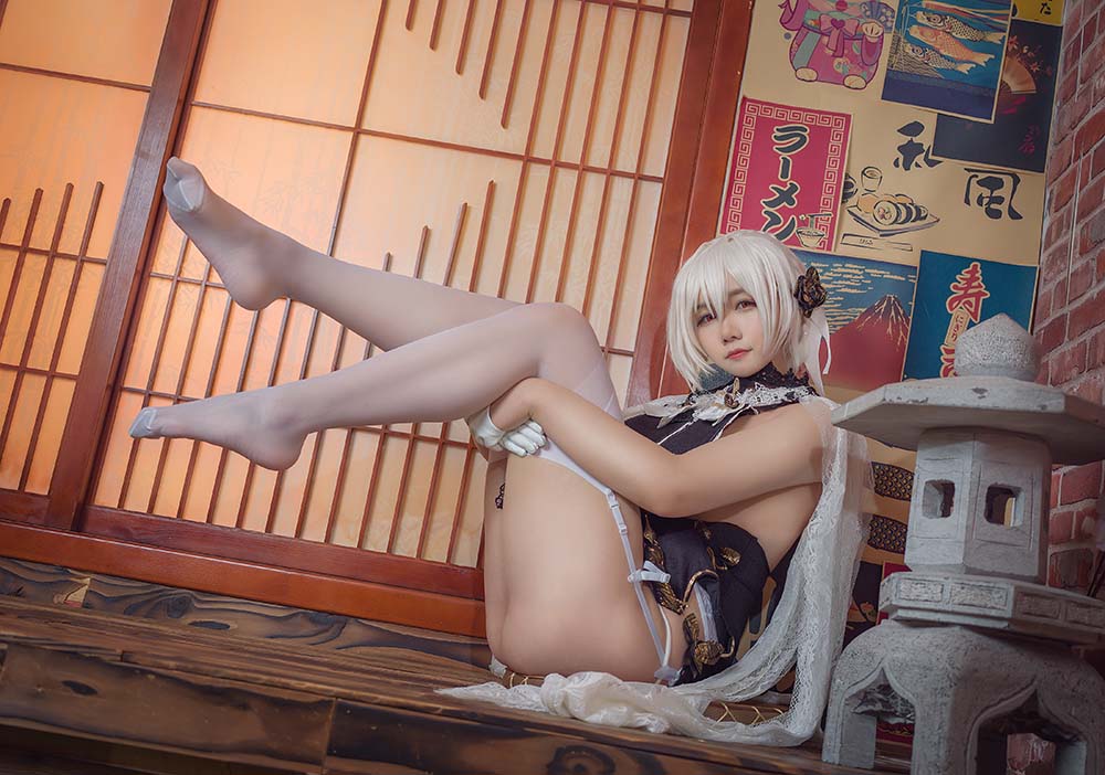 麻花酱 – 天狼星旗袍 Cosplay-第2张
