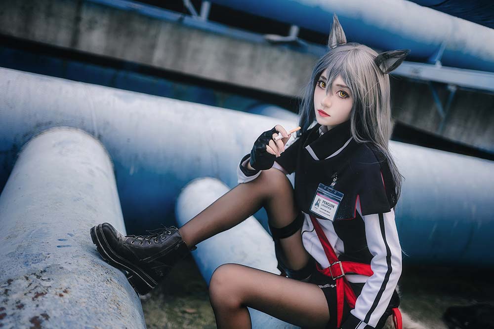 南桃Momoko – 得克萨斯常服 Cosplay-第1张