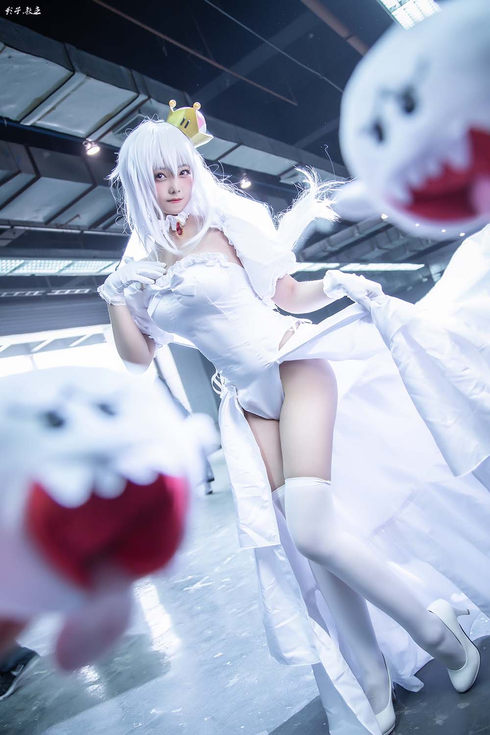 蜜汁猫裘 幽灵姬 Cosplay-第2张