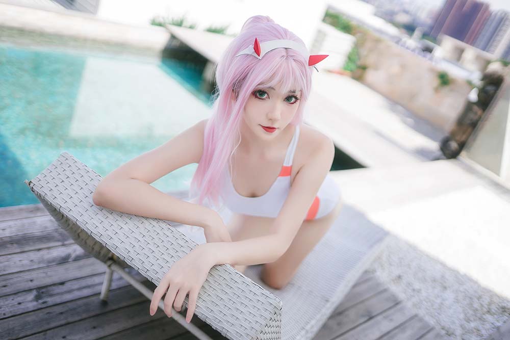 南桃Momoko – 泳衣 Cosplay-第2张