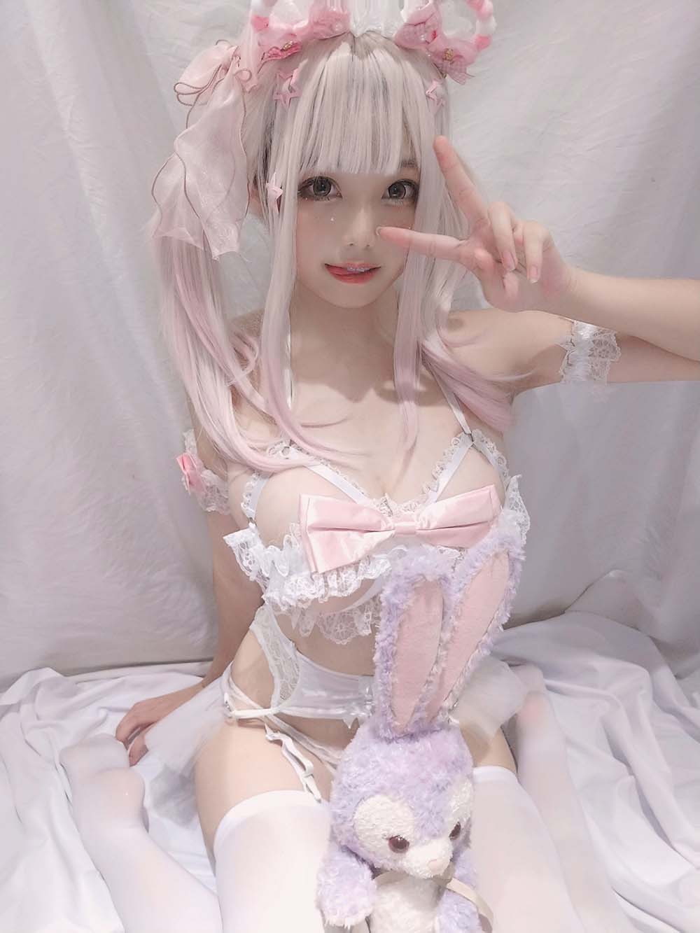 蜜汁猫裘 自拍 少女梦境 Cosplay-第2张