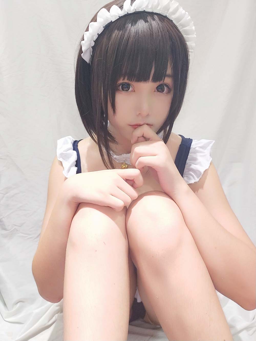 蜜汁猫裘 – 自拍 女仆死库水 Cosplay-第1张