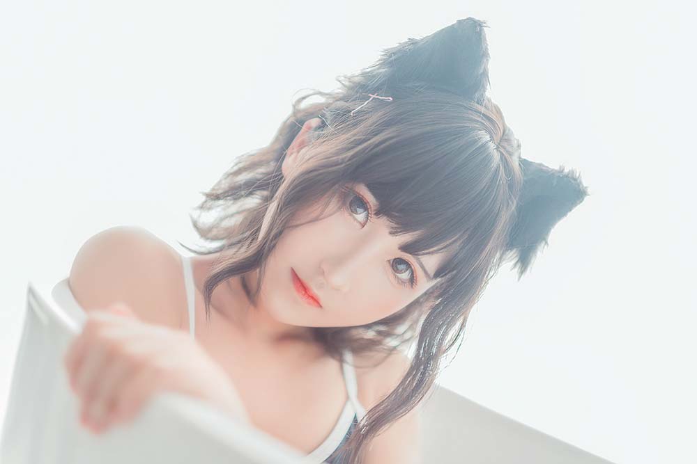 三度_69 – 浴缸猫耳 Cosplay-第2张