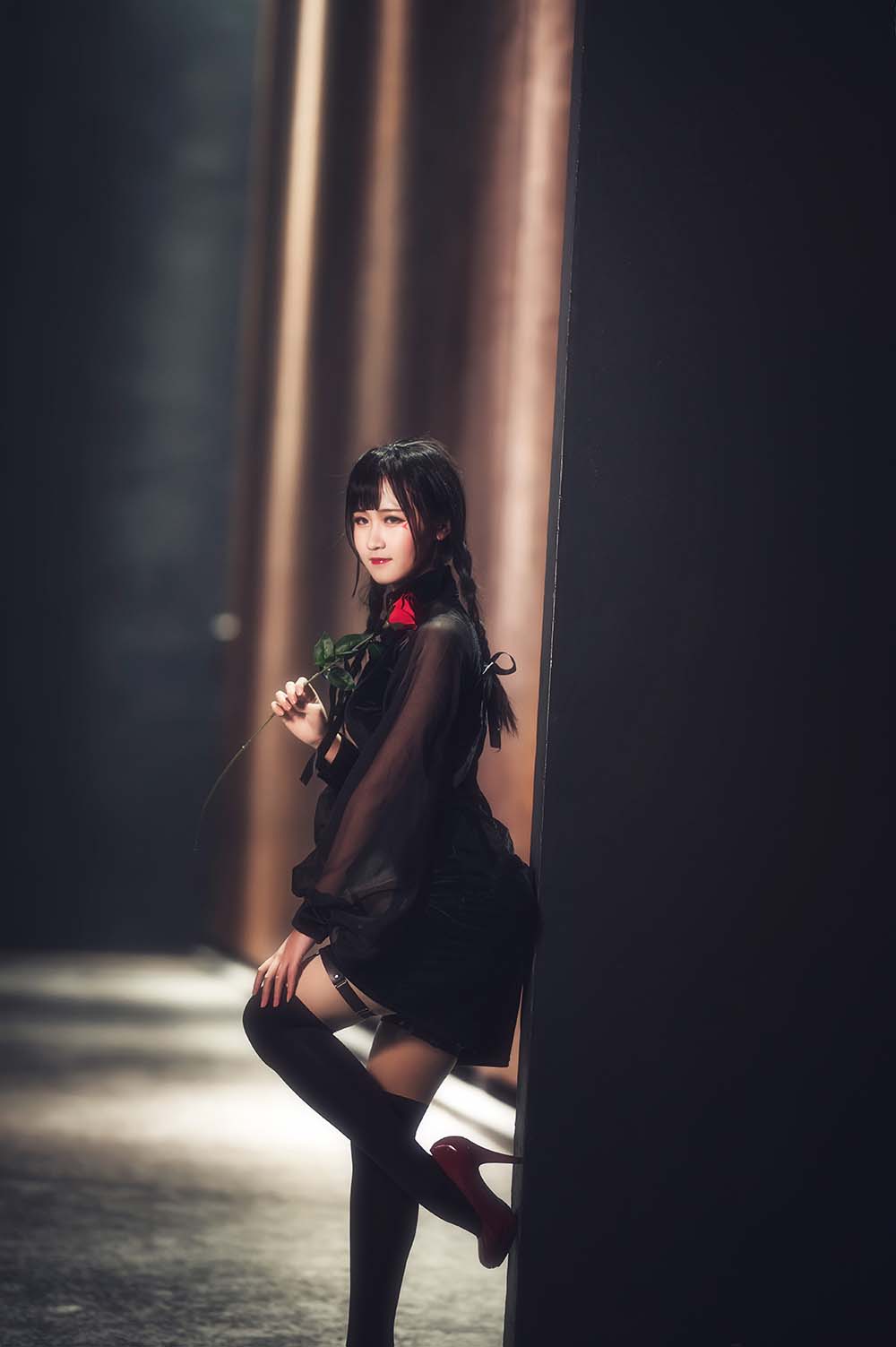 三度_69 – 夜色中的花仙子 Cosplay-第2张