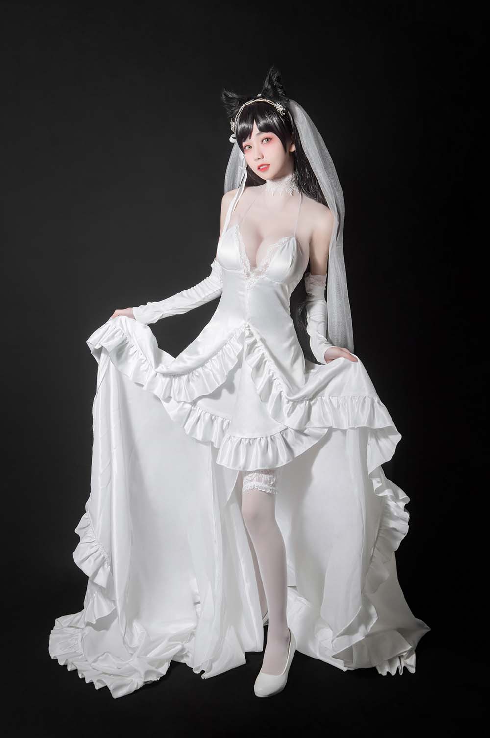 你的负卿 – 爱宕花嫁 Cosplay-第1张