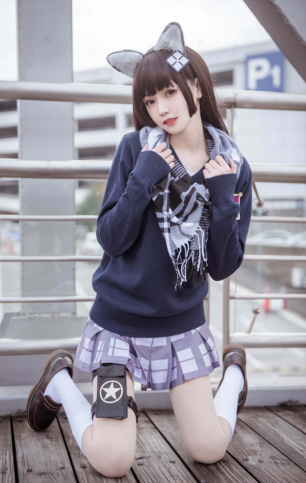 你的负卿 – 95制服 Cosplay-第2张