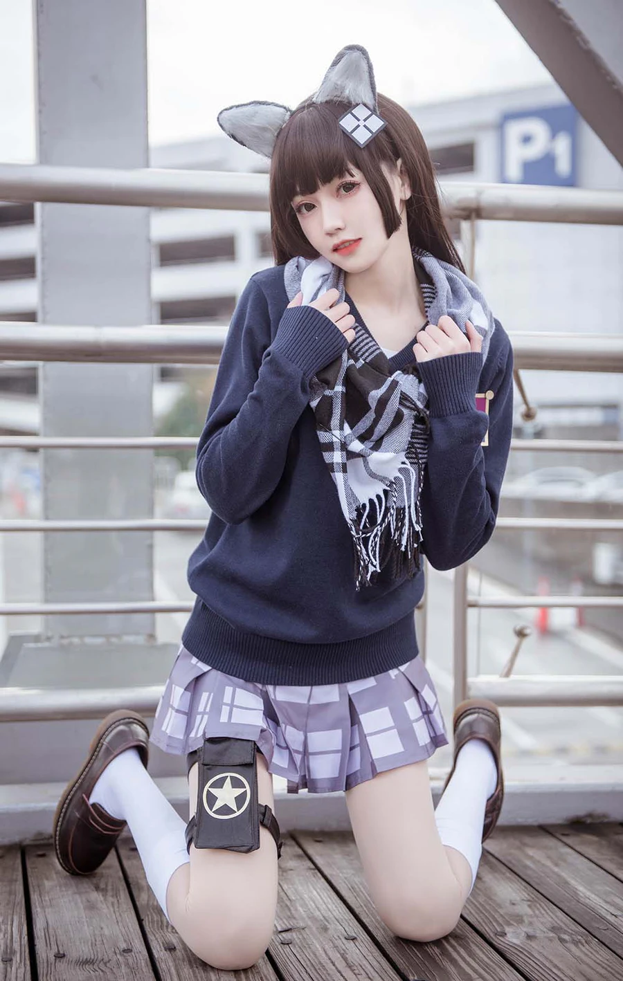 你的负卿 – 95制服 Cosplay-第2张