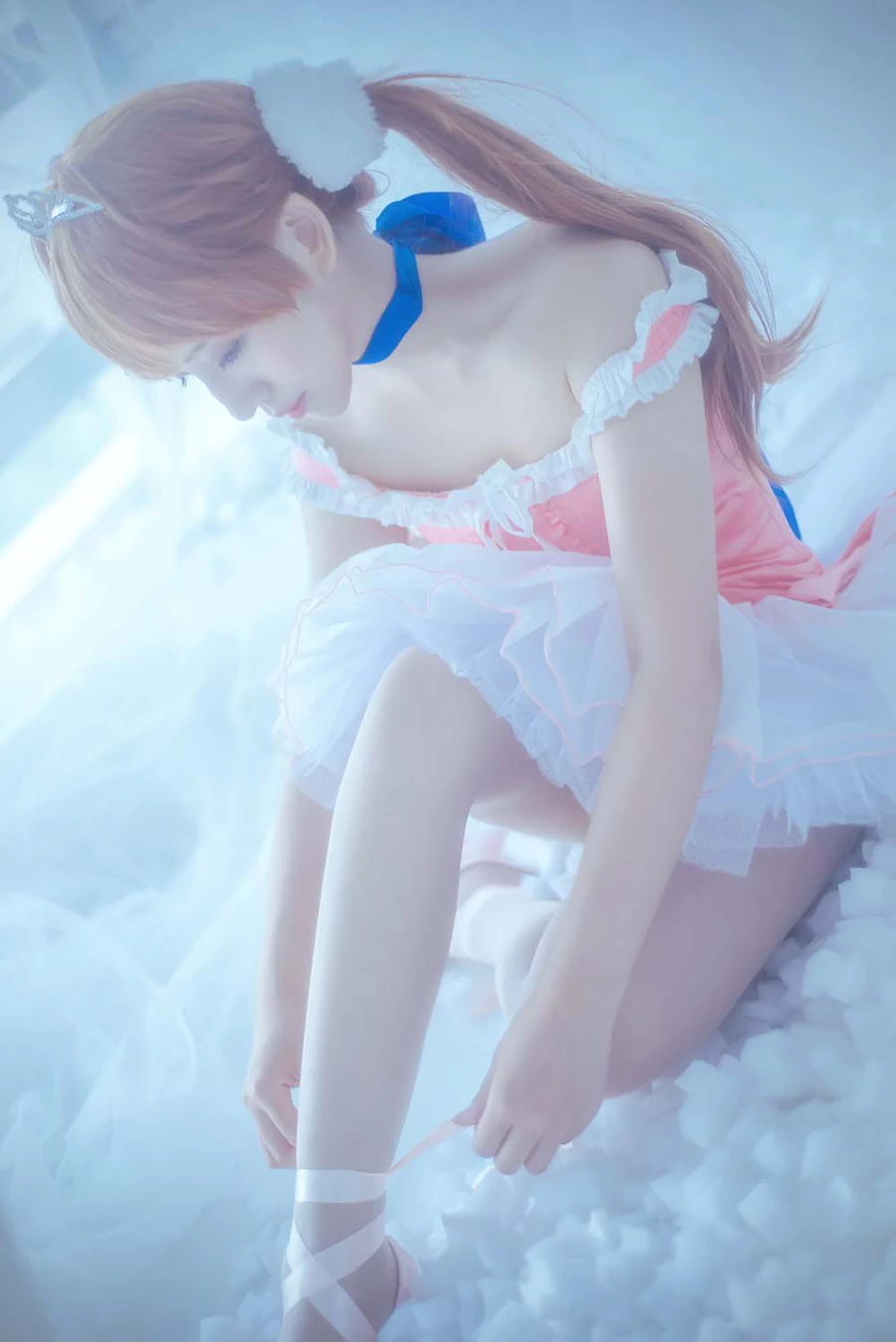 弥音音 – 明日香 Cosplay-第1张