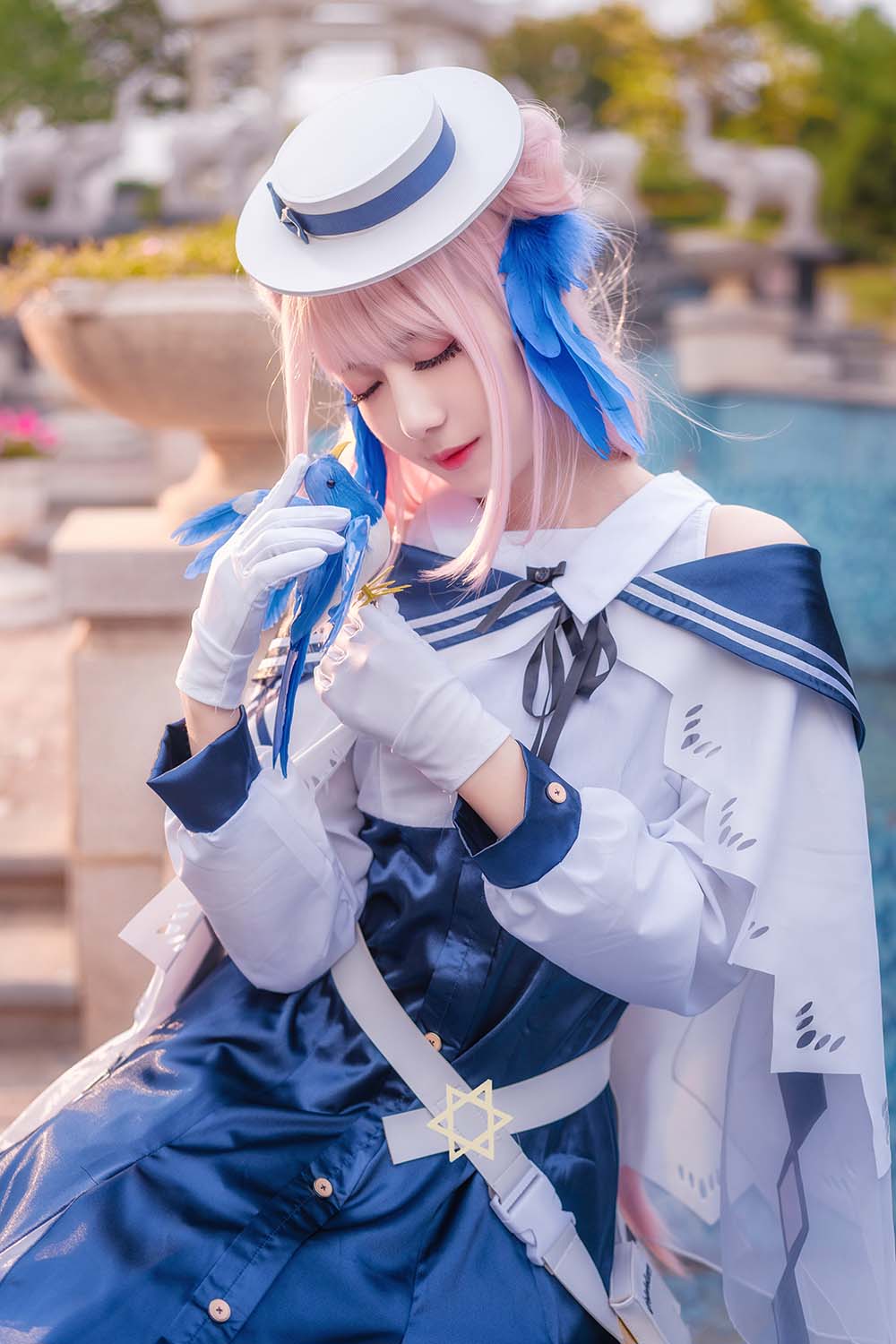 弥音音 – 明日方舟 锡兰 Cosplay-第2张