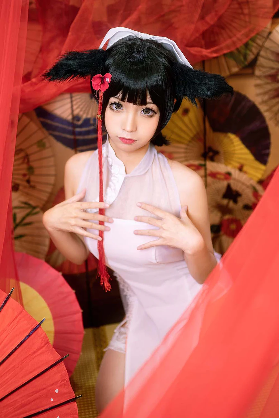 蠢沫沫 – 高雄习字 Cosplay-第1张