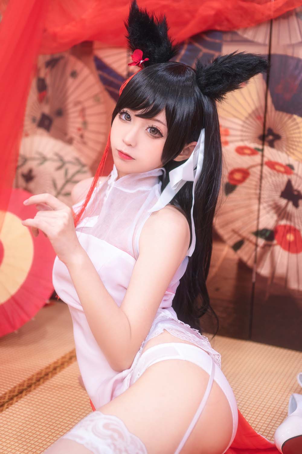 蠢沫沫 – 爱宕习字 Cosplay-第1张