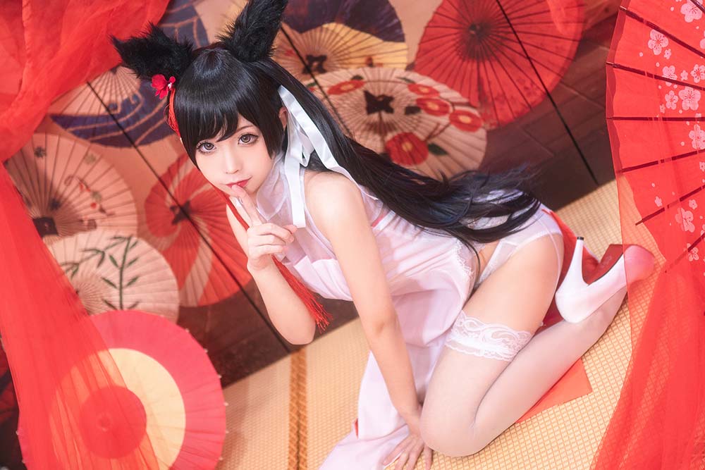 蠢沫沫 – 爱宕习字 Cosplay-第2张