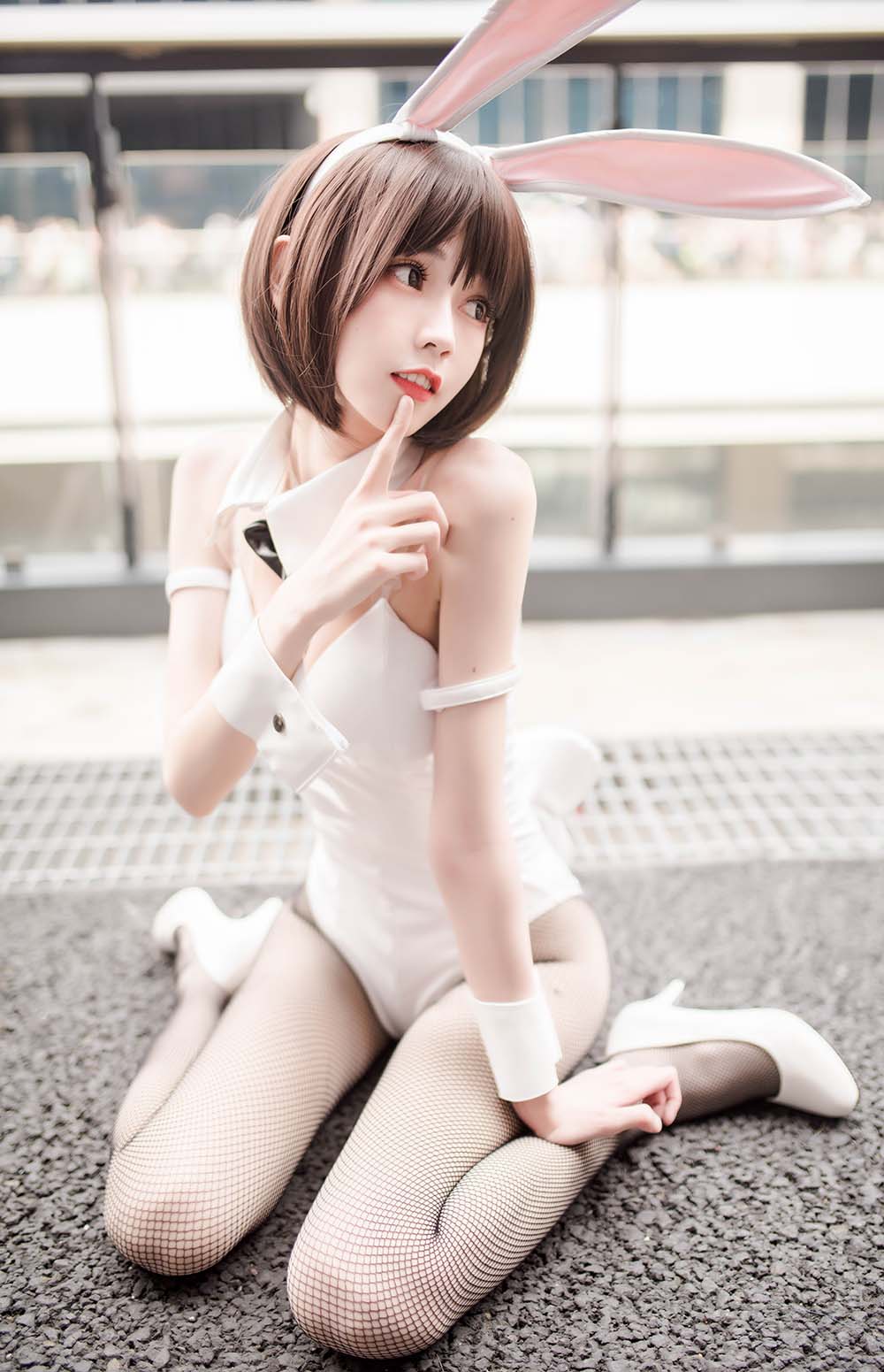 你的负卿 – 圣人惠兔女郎 Cosplay-第2张