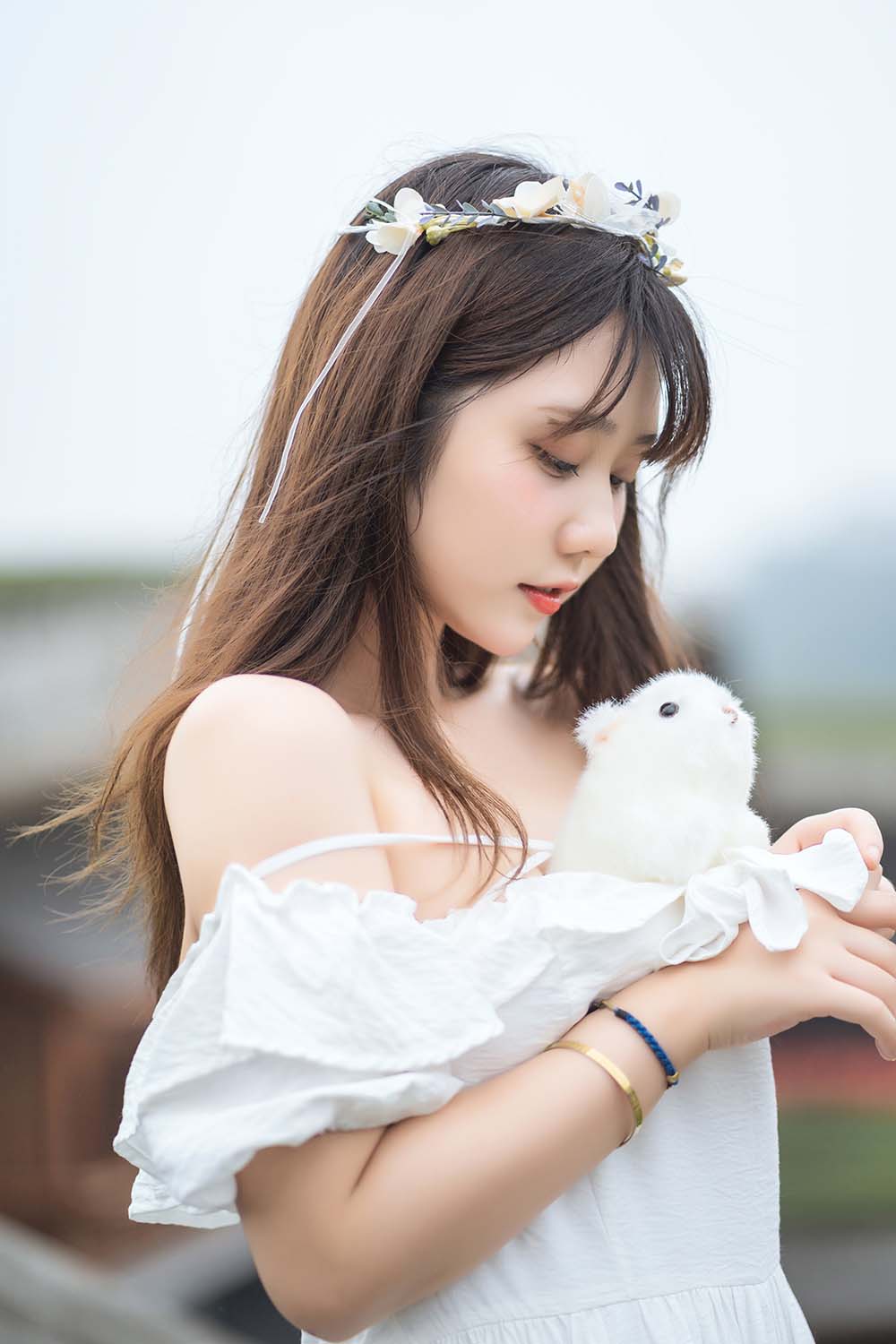 镜酱 – 私奔之连衣裙 Cosplay-第1张
