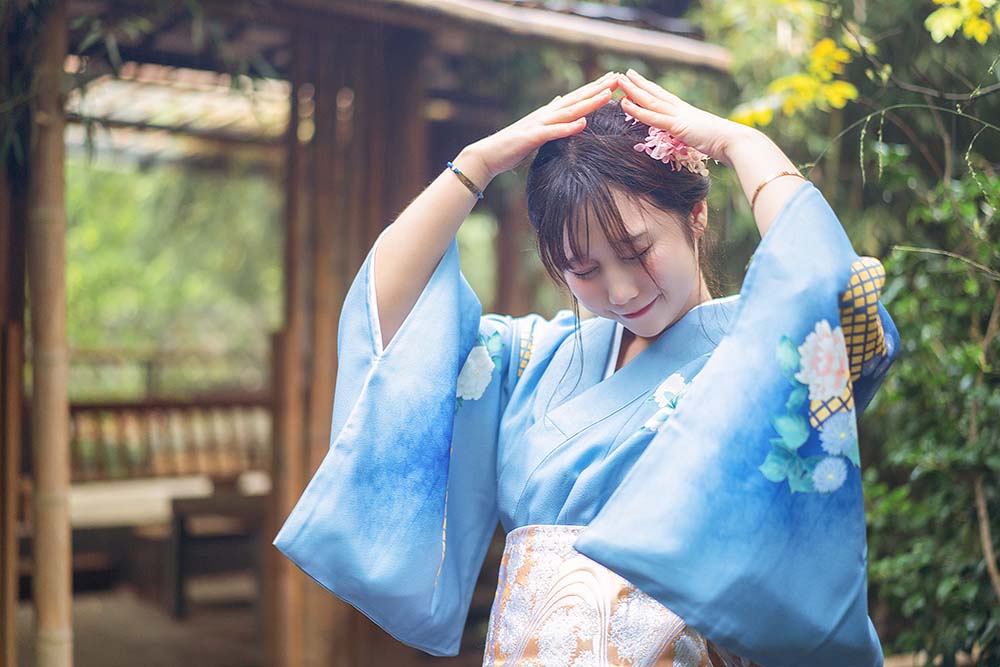 镜酱 – 私奔之和服 Cosplay-第2张