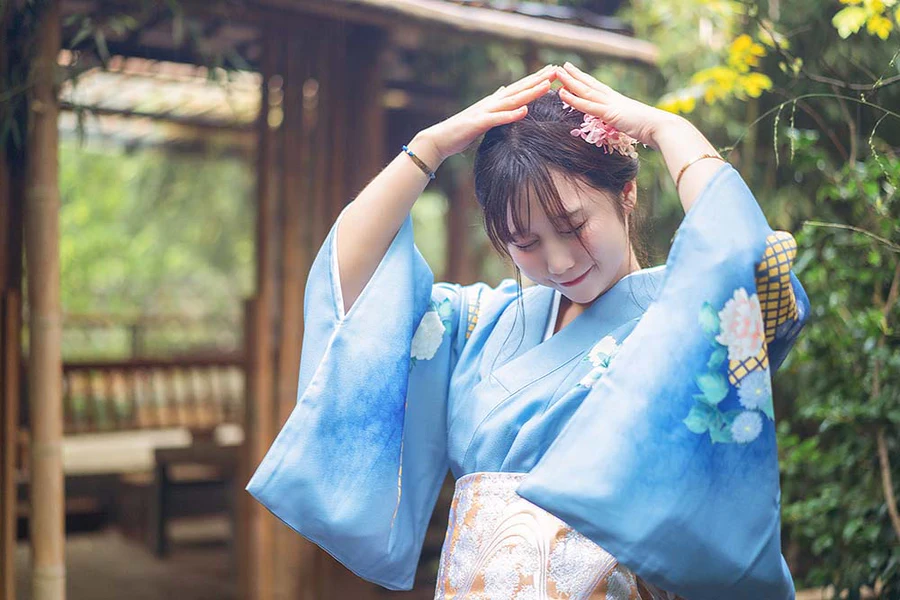 镜酱 – 私奔之和服 Cosplay-第2张