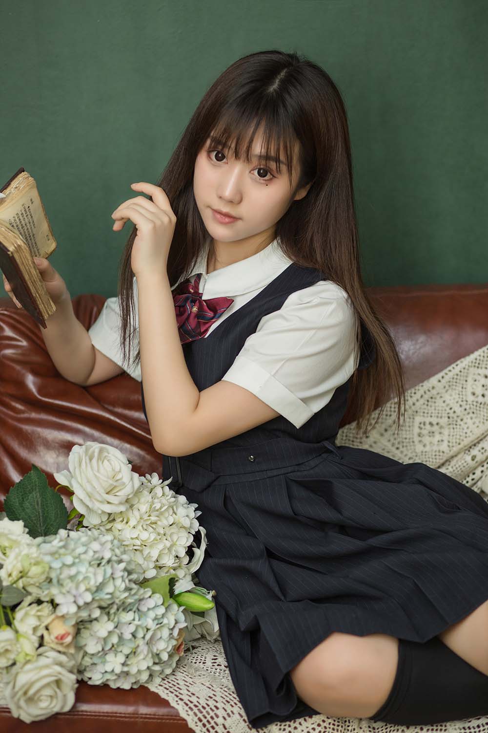 镜酱 – 不知梦 制服 Cosplay-第1张
