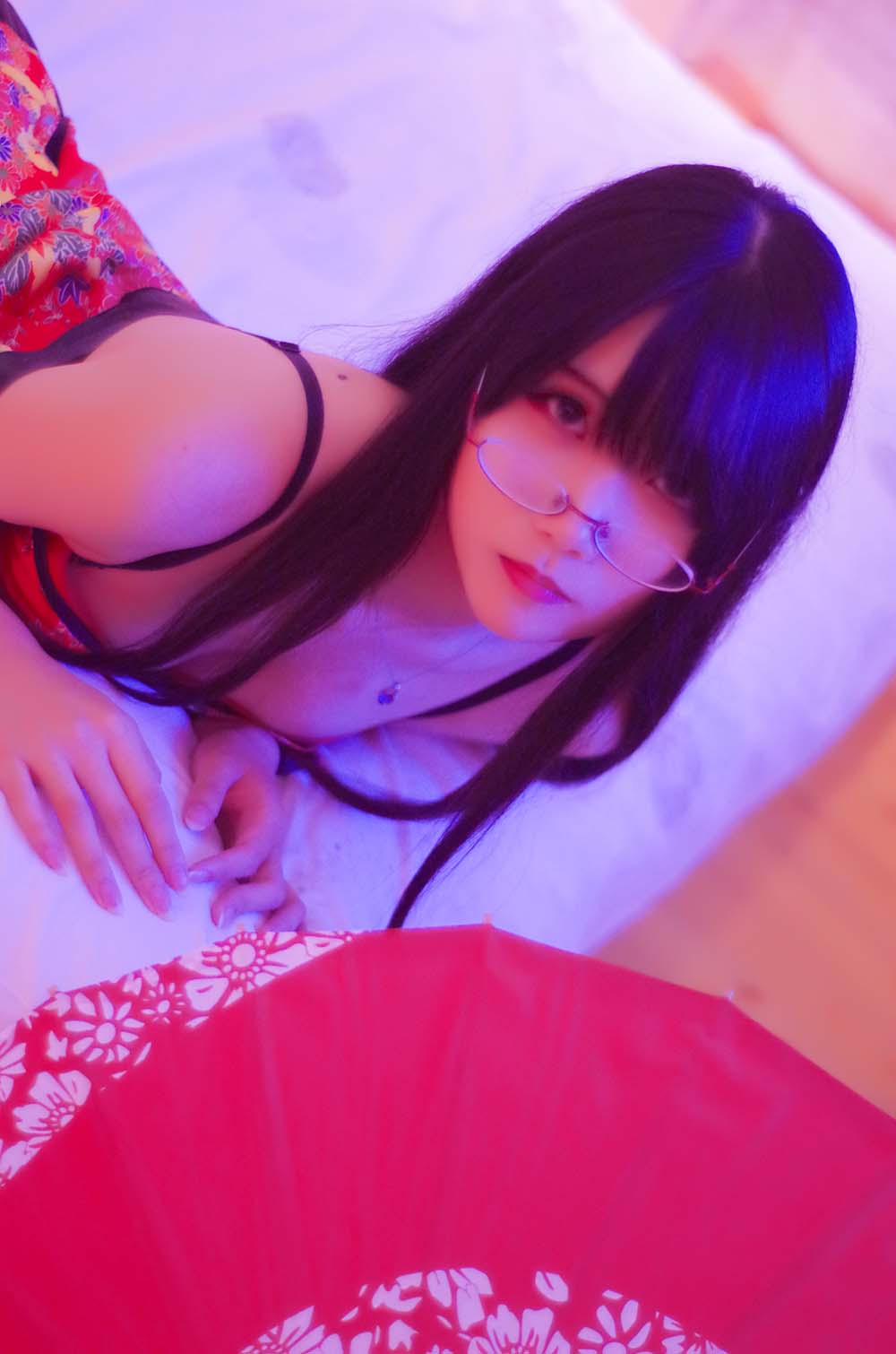 曉美媽 – 浴衣 Cosplay-第2张