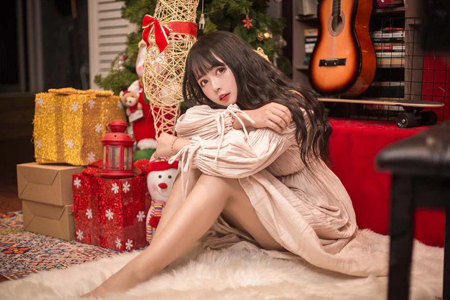 黑猫猫OvO – 圣诞 Cosplay-第2张