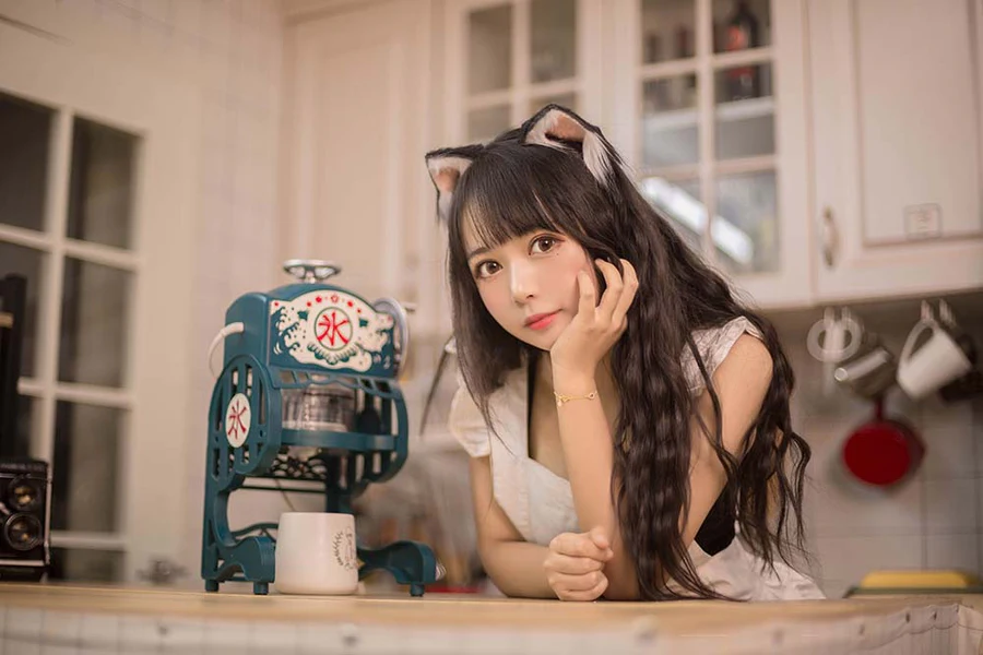 黑猫猫OvO – 厨房 Cosplay-第2张